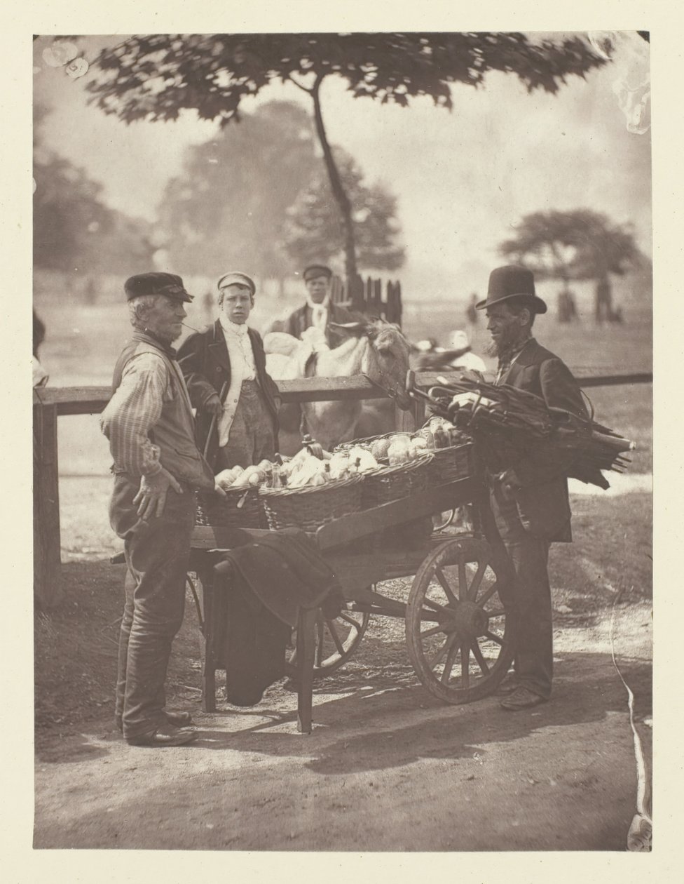 Marchands de champignons et de bière au gingembre - John Thomson
