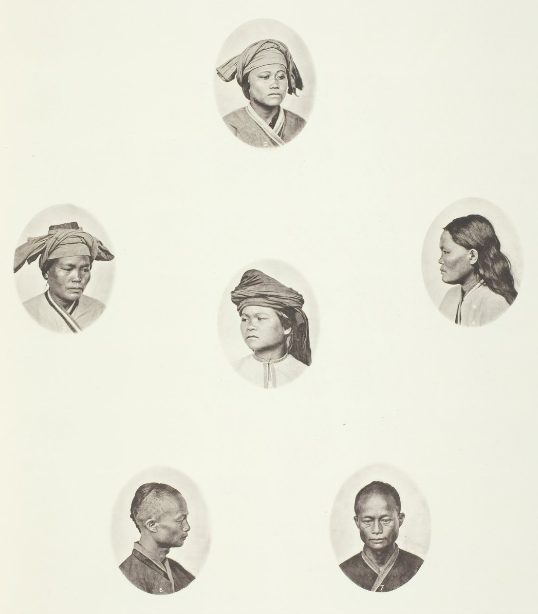 Tête de femme Pepohoan - John Thomson