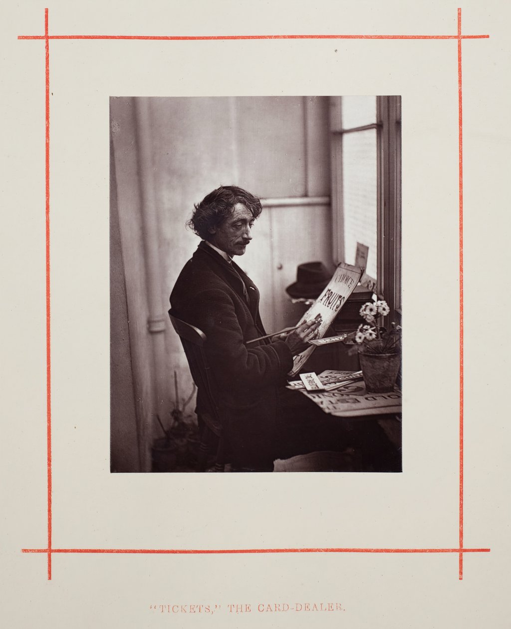 Tickets le marchand de cartes - John Thomson