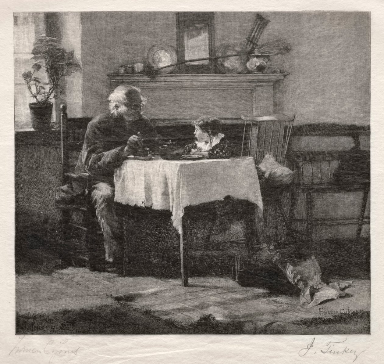 Échange de confidences - John Tinkey