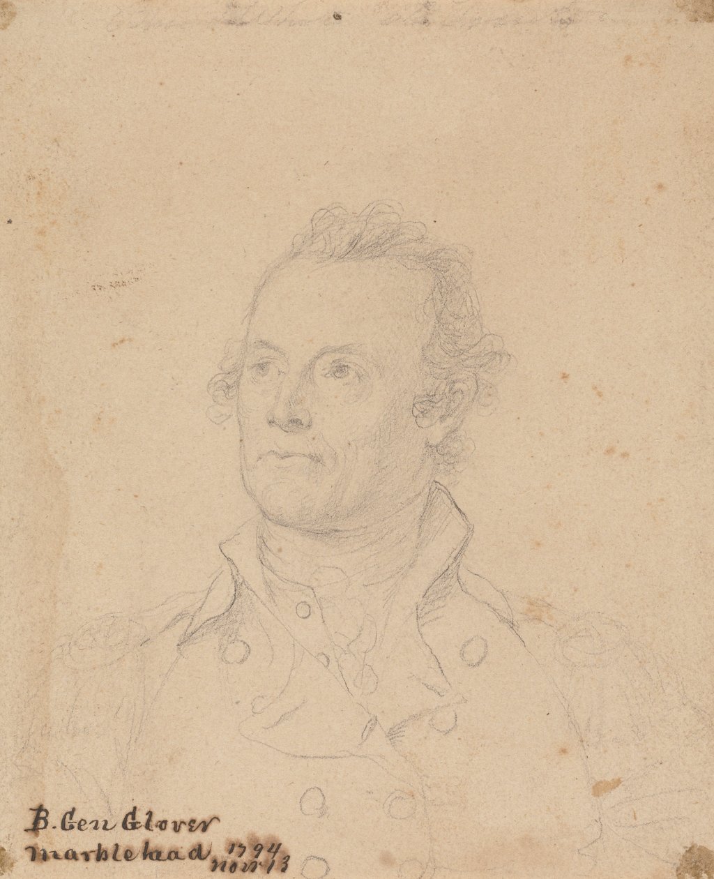 Brigadier Général John Glover - John Trumbull