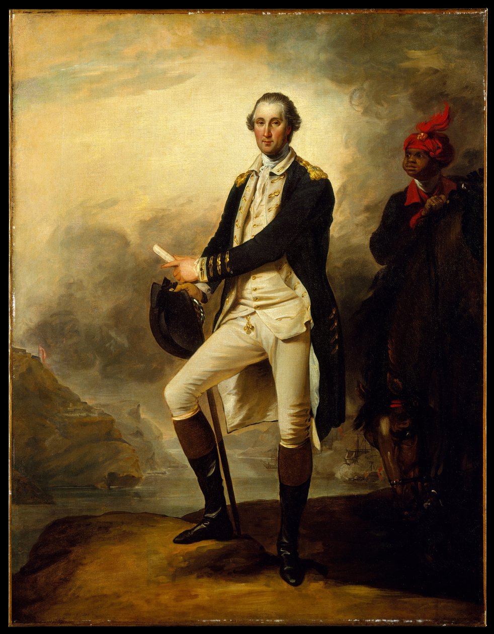 George Washington et William Lee (George Washington) - John Trumbull
