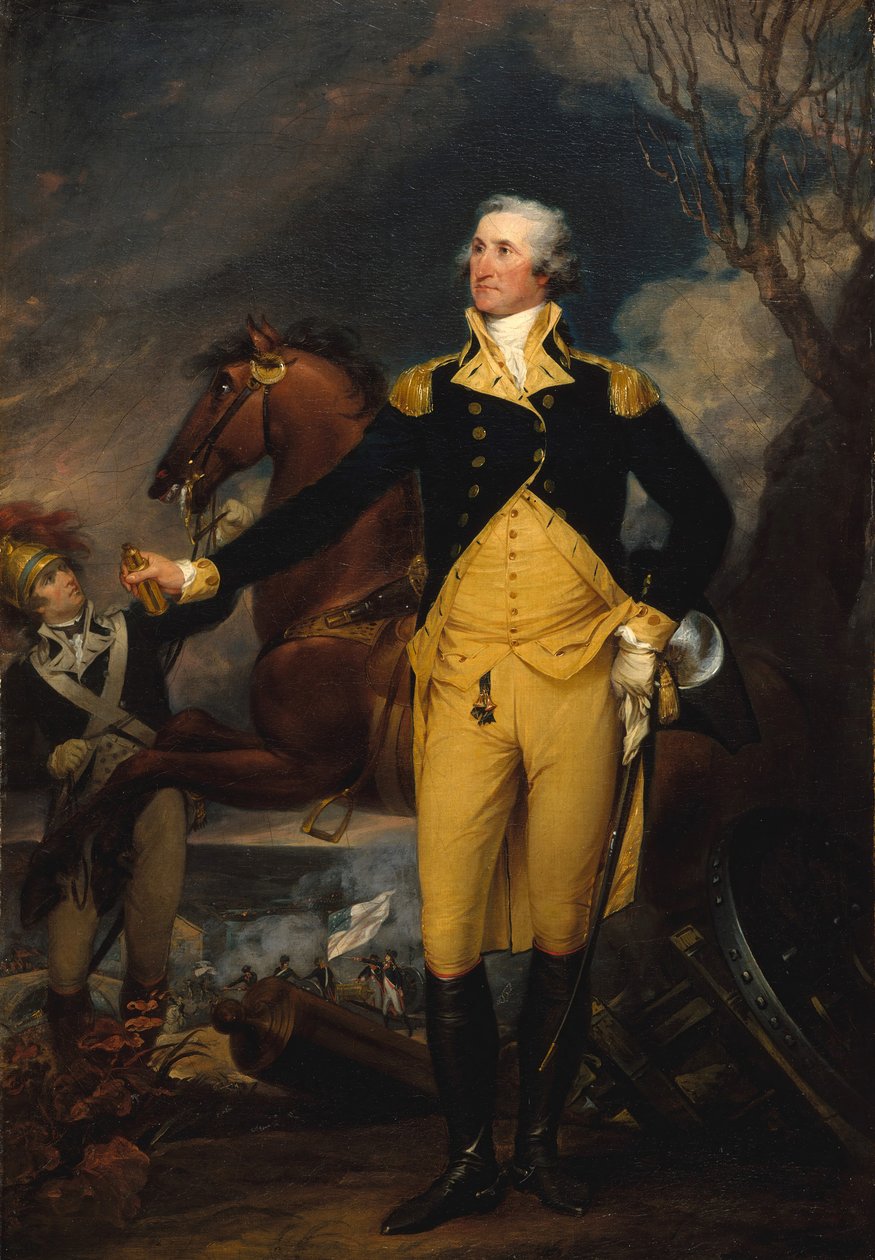 George Washington avant la bataille de Trenton, vers 1792-94 - John Trumbull