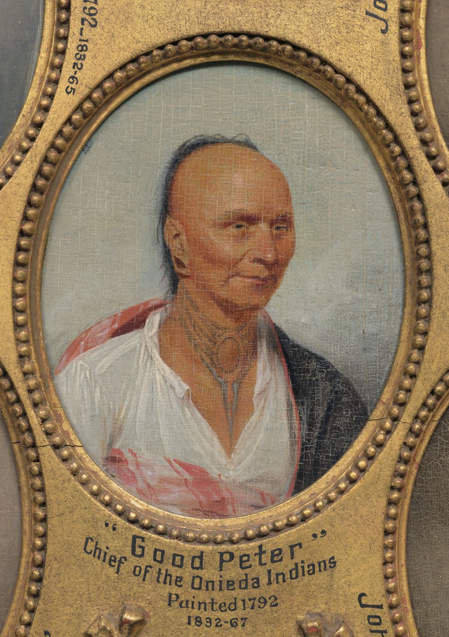 „Guter Peter“, Häuptling der Oneida-Indianer (ca. 1717-1793) - John Trumbull
