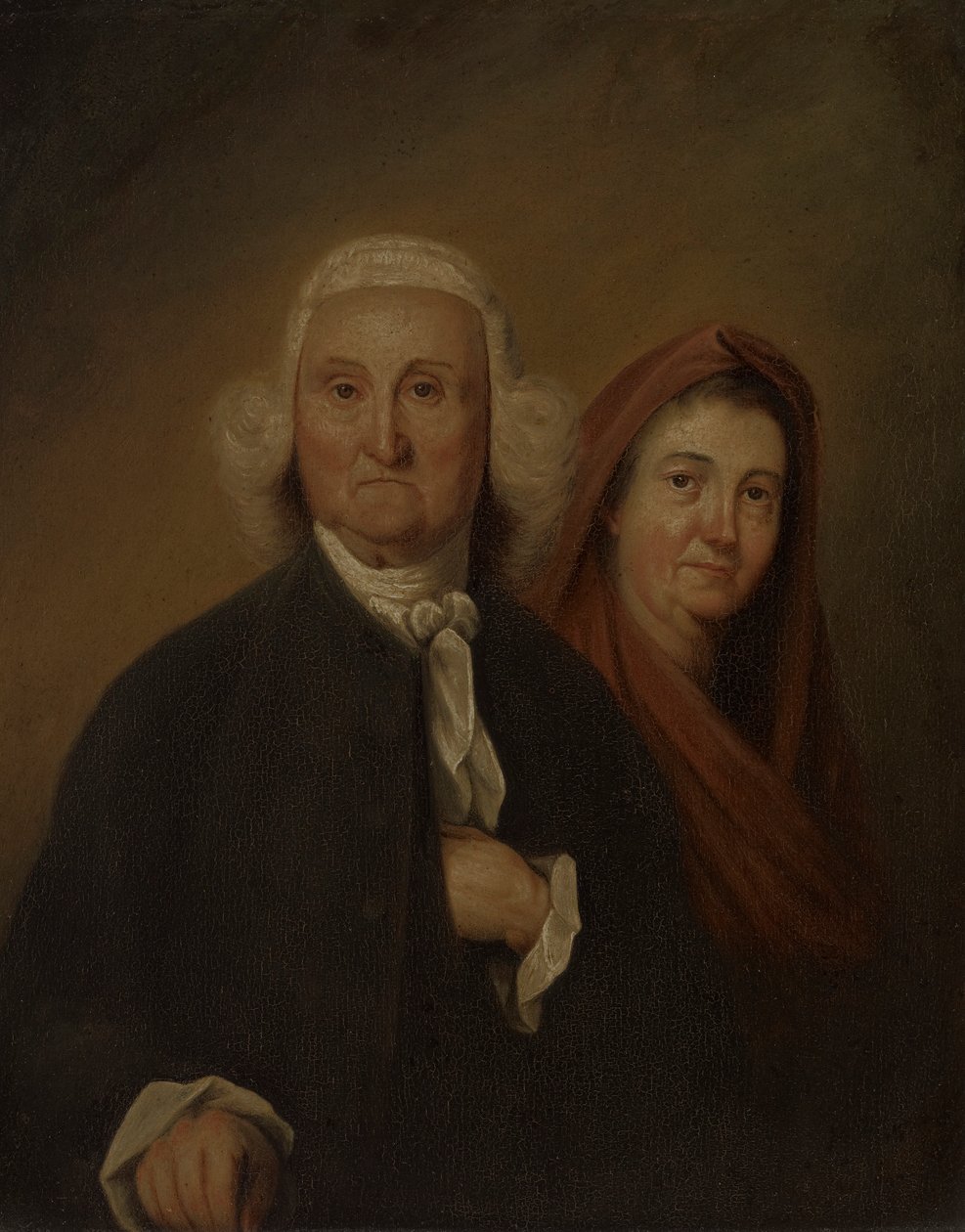 Gouverneur Jonathan Trumbull, Sr., et Faith Robinson Trumbull (1710) - John Trumbull