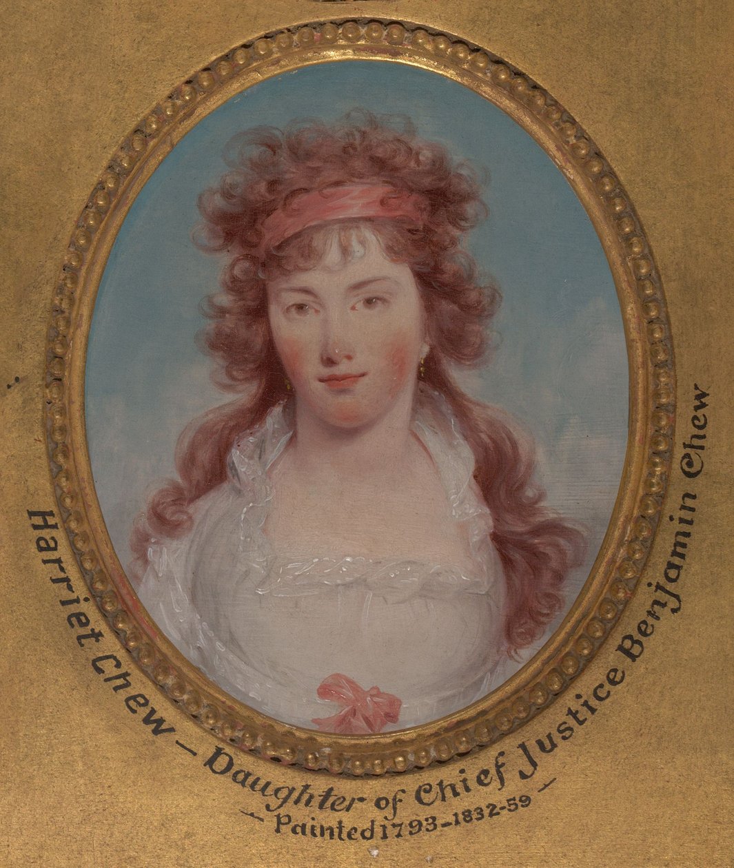 Harriet Chew (später Harriet Chew Carroll, 1775–1861) - John Trumbull