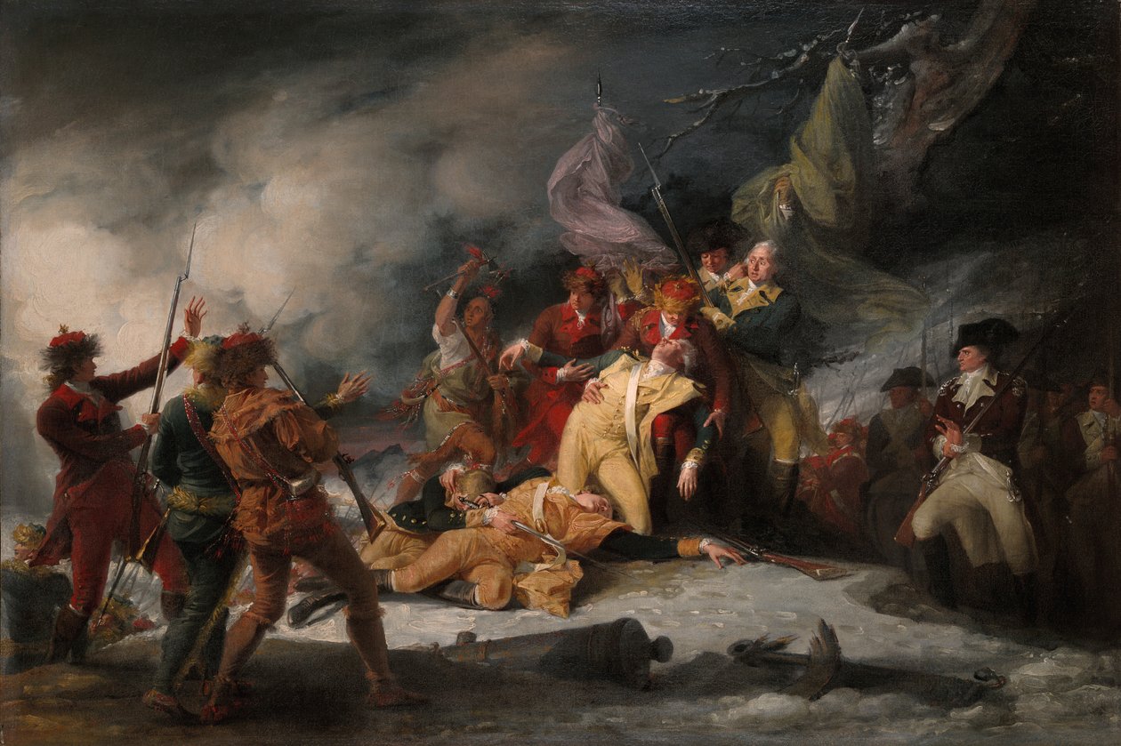 La mort du général Montgomery lors de l