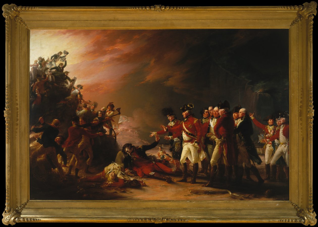 La Sortie de la Garnison de Gibraltar - John Trumbull