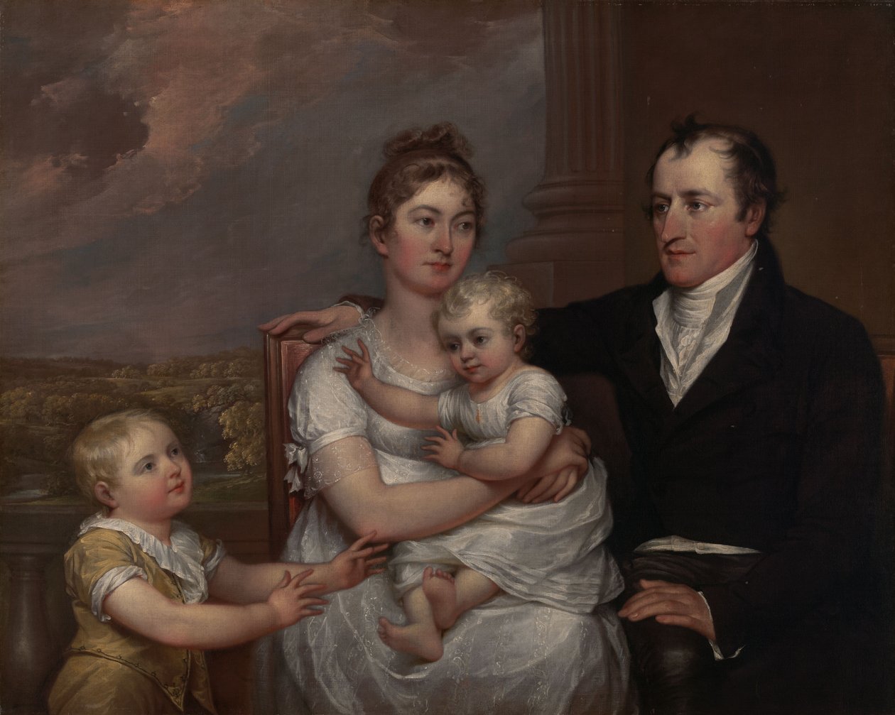 La famille Vernet - John Trumbull