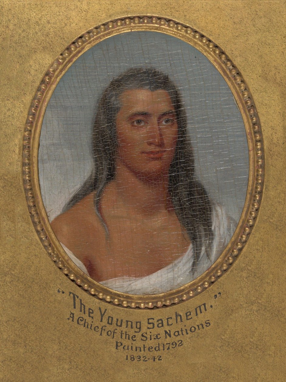 Der junge Sachem, ein Häuptling der Sechs Nationen - John Trumbull