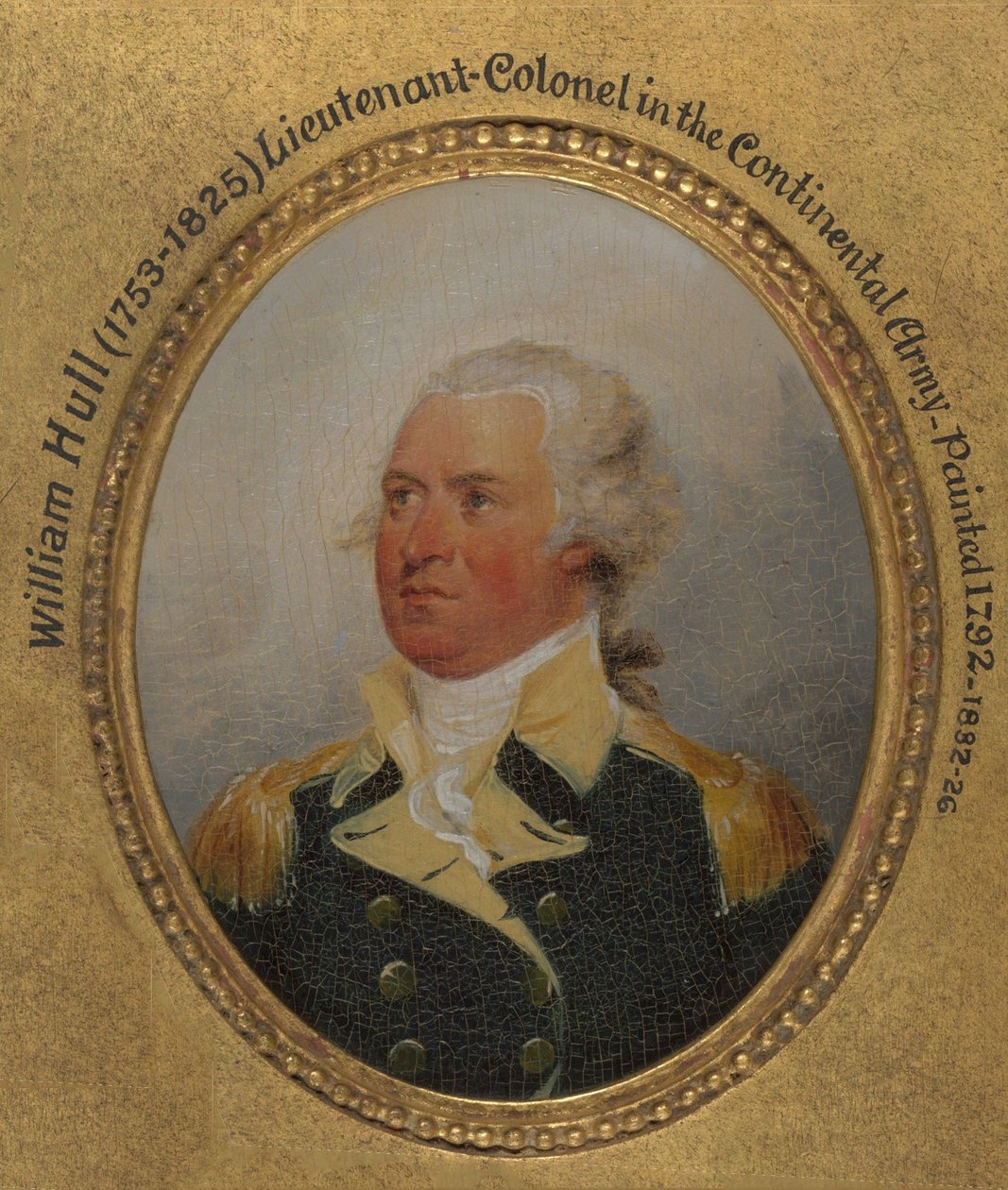 William Hull (1753–1825), B.A. 1772, M.A. 1779 - John Trumbull