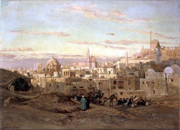 Le Caire depuis le sud - John Varley