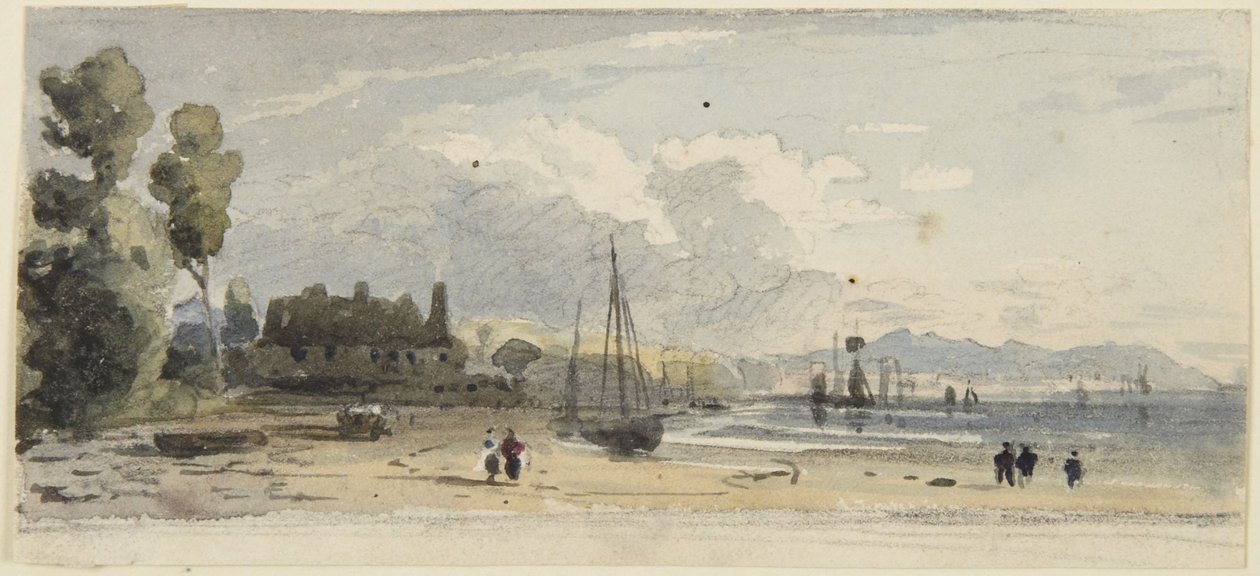 Scène côtière - John Varley