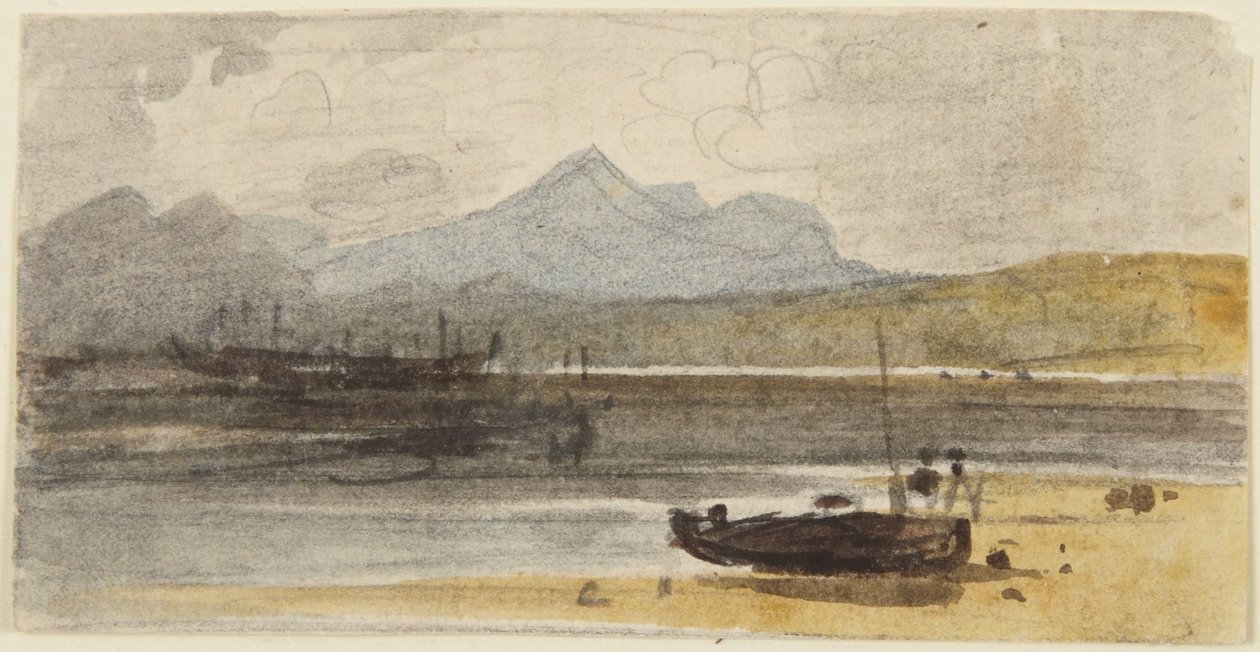 Scène côtière - John Varley