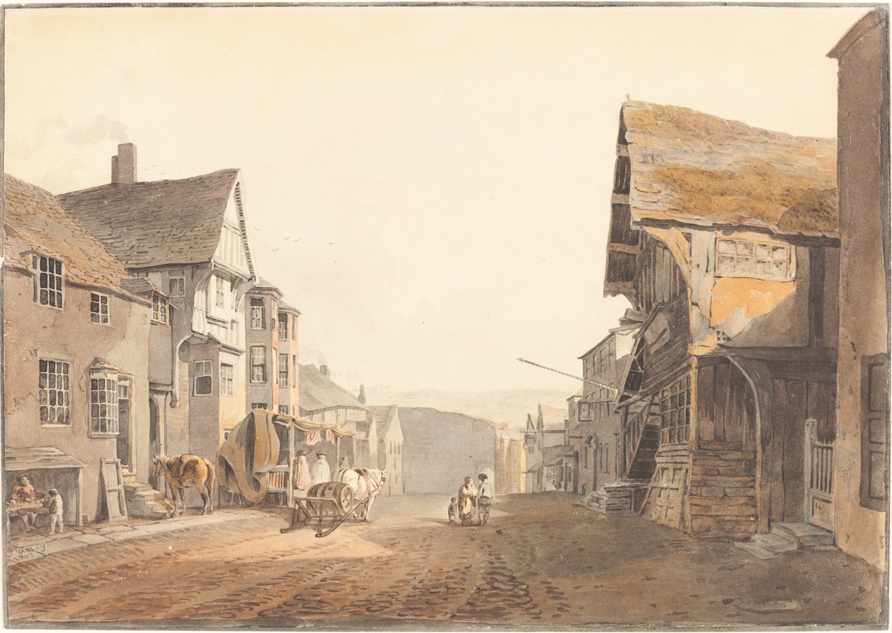 Conway au nord du Pays de Galles - John Varley