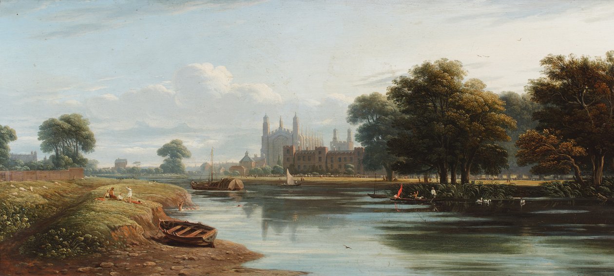Eton depuis la Tamise - John Varley