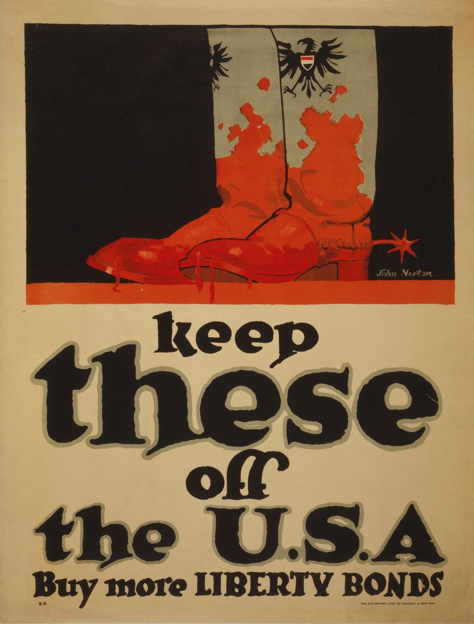 Gardez-les hors des États-Unis. Achetez plus de bons de la liberté - John Warner Norton