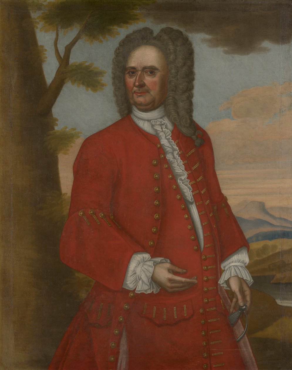 Un Gentilhomme de la famille Schuyler (attribué à John Watson) - John Watson