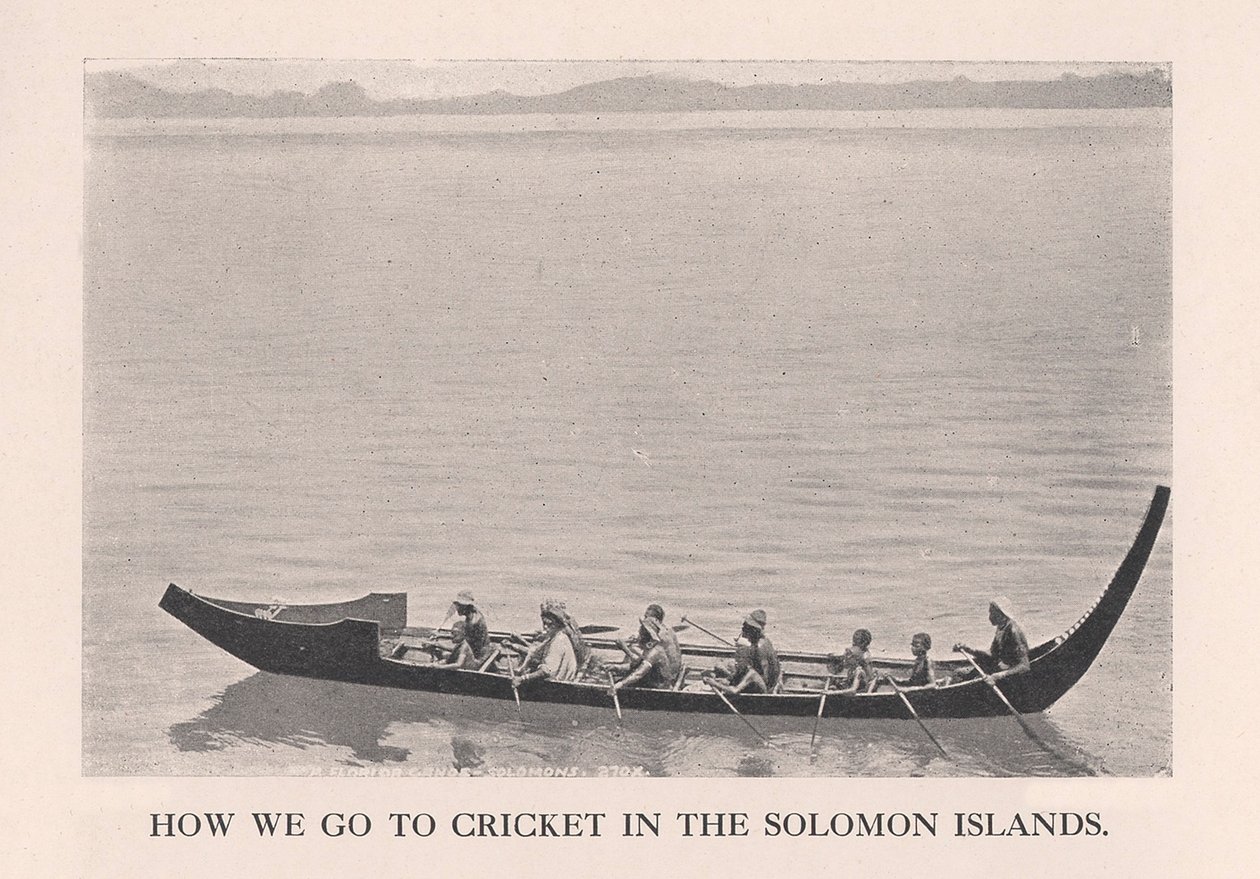 Comment nous allons au cricket dans les îles Salomon, 1912 - John Watt Beattie