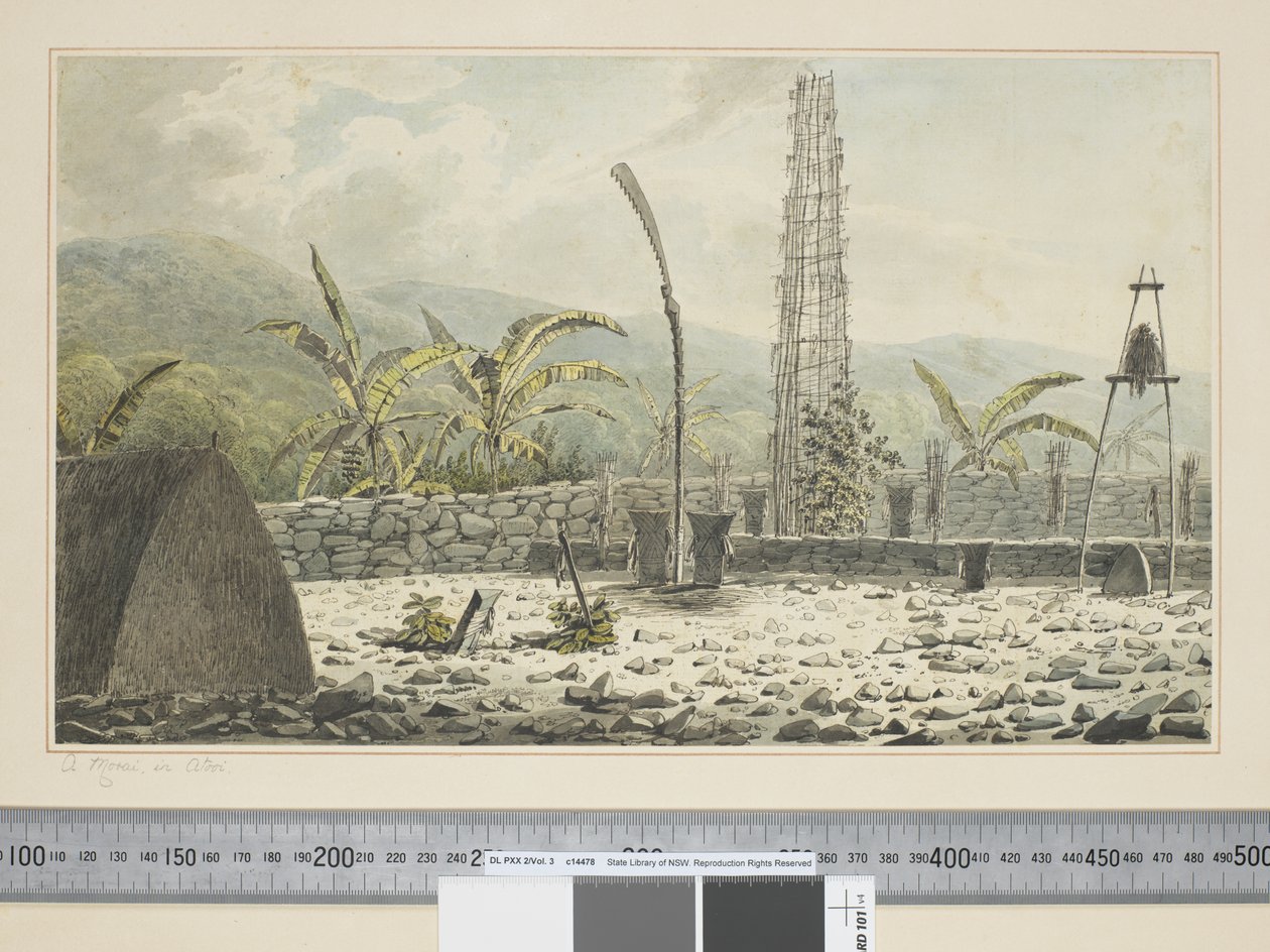 Un Morai, à Atooi, c.1773-84 - John Webber