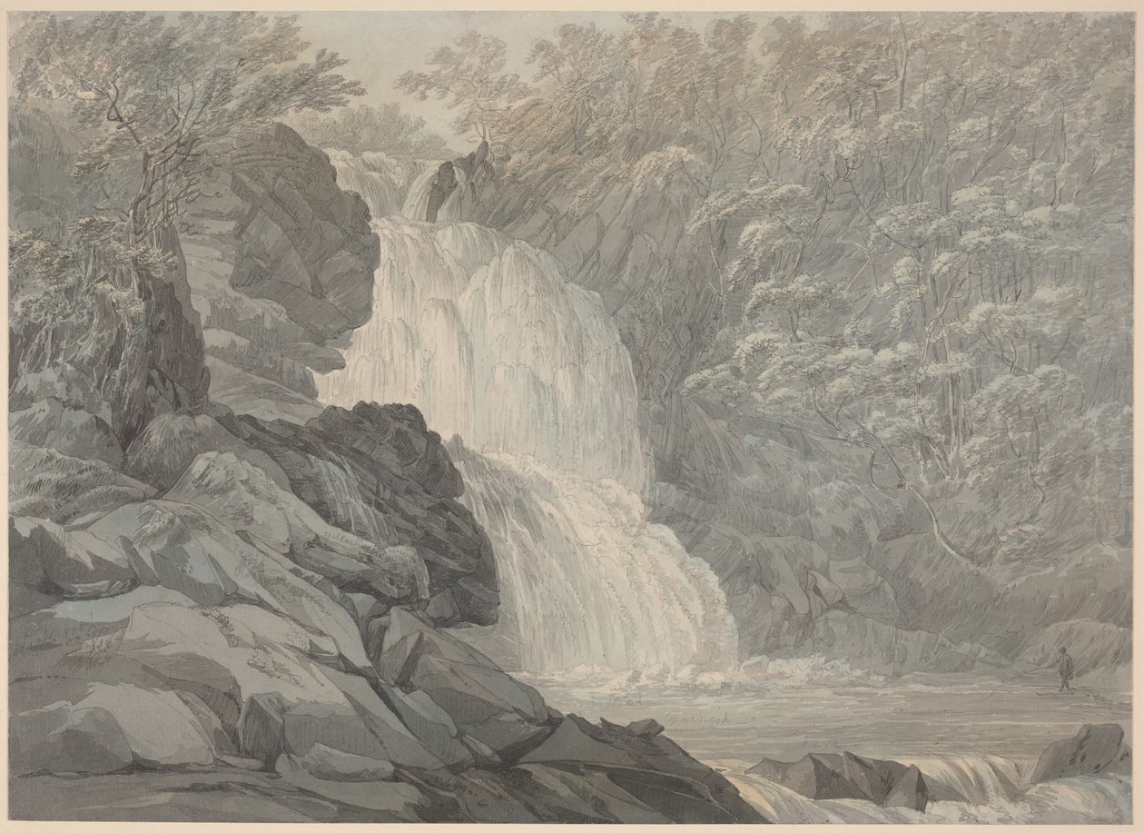 Chutes du Mawddach près de Dolgelly - John Webber