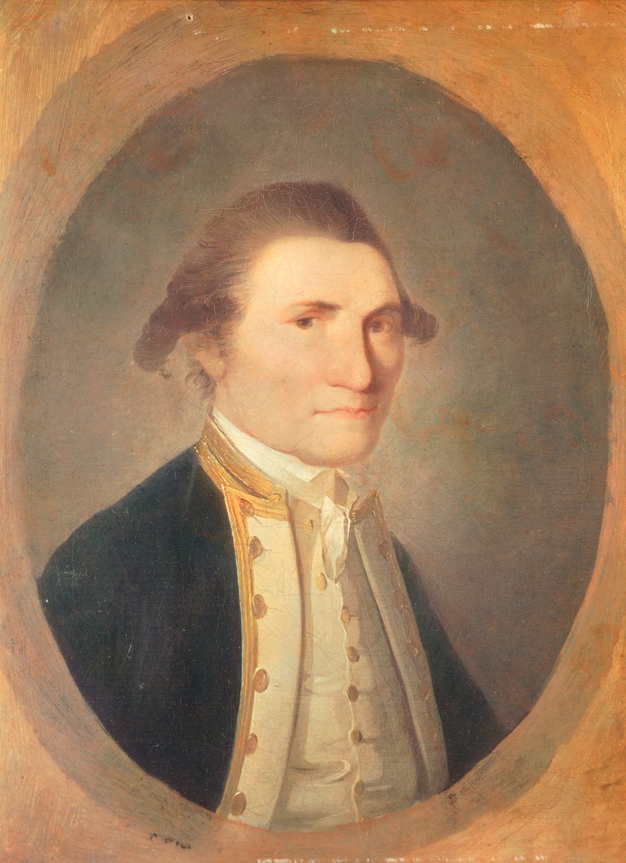 Portrait de James Cook (Marton in Cleveland) - John Webber
