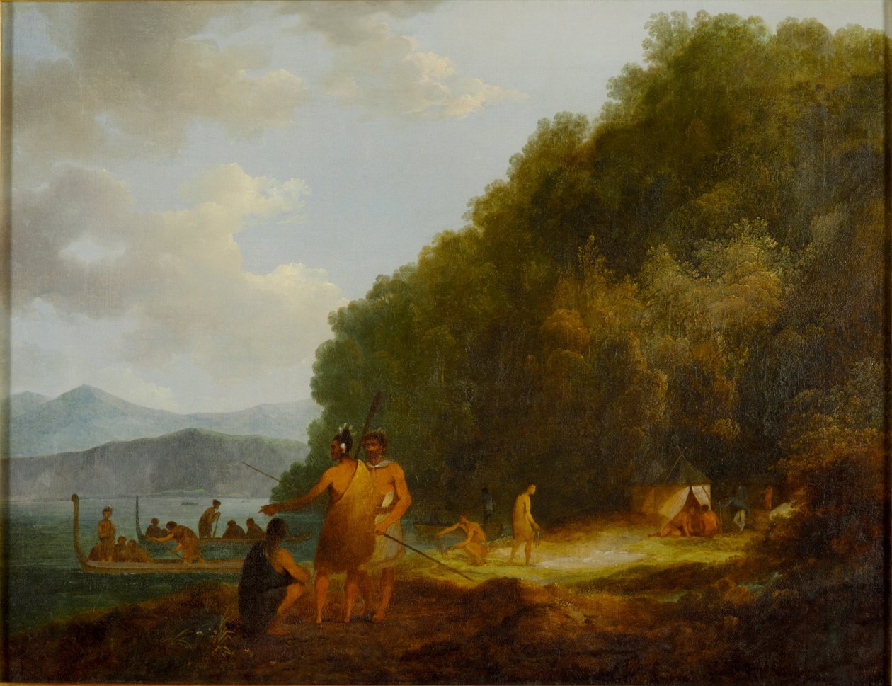 Ship Cove, détroit de la Reine-Charlotte - John Webber