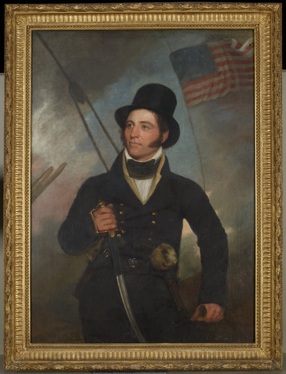 Portrait du capitaine Samuel Chester Reid - John Wesley Jarvis