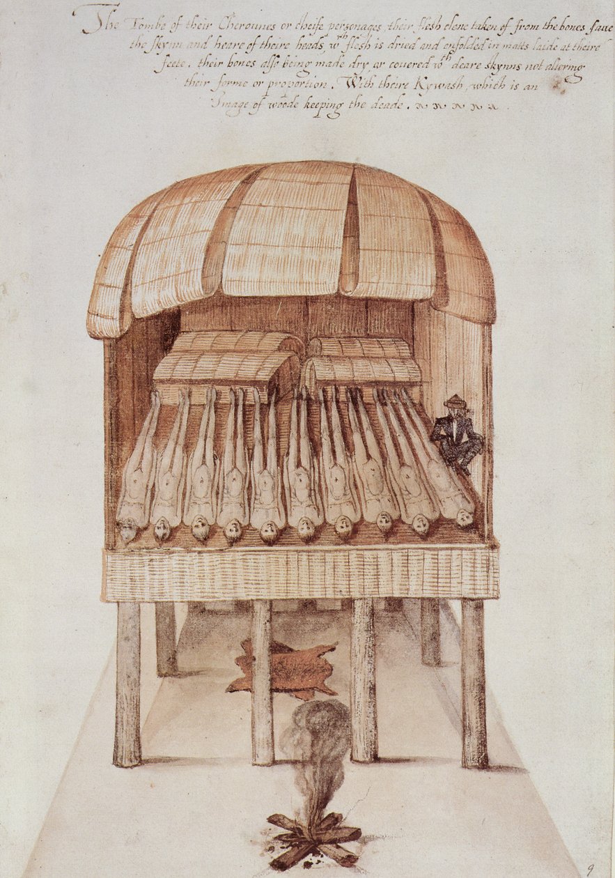 Maison Funéraire Indienne - John White