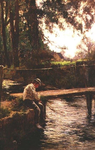 Le jeune pêcheur - John White