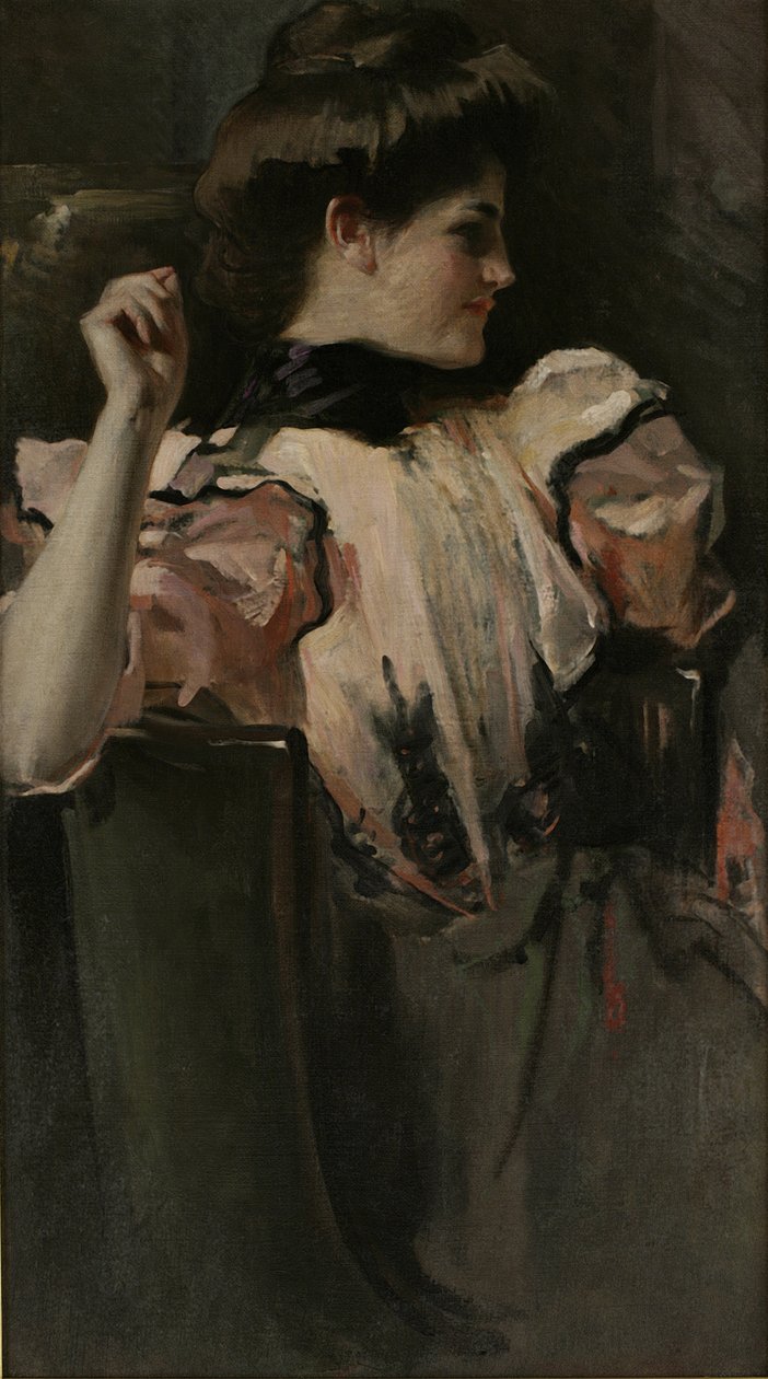 Jeune fille, vers 1902 - John White Alexander