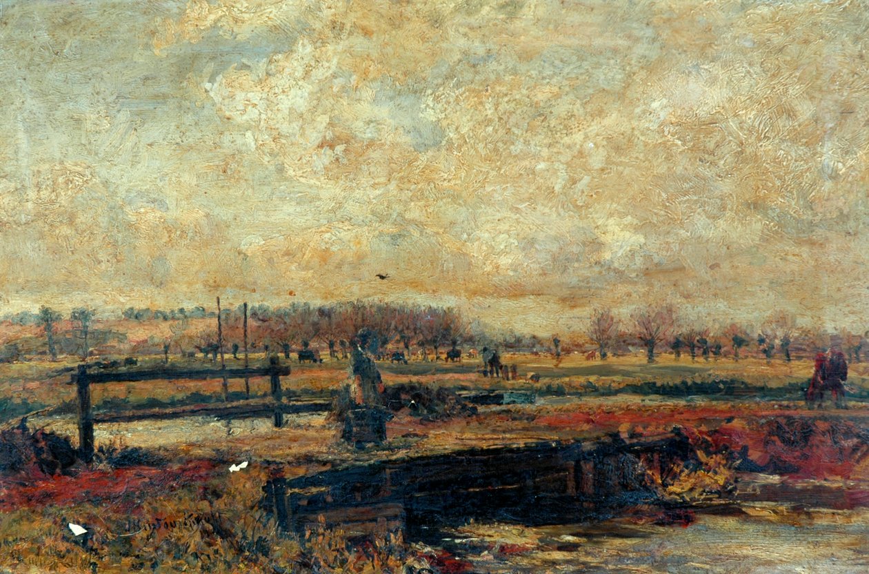 La rivière Colne à Rickmansworth - John William Buxton Knight