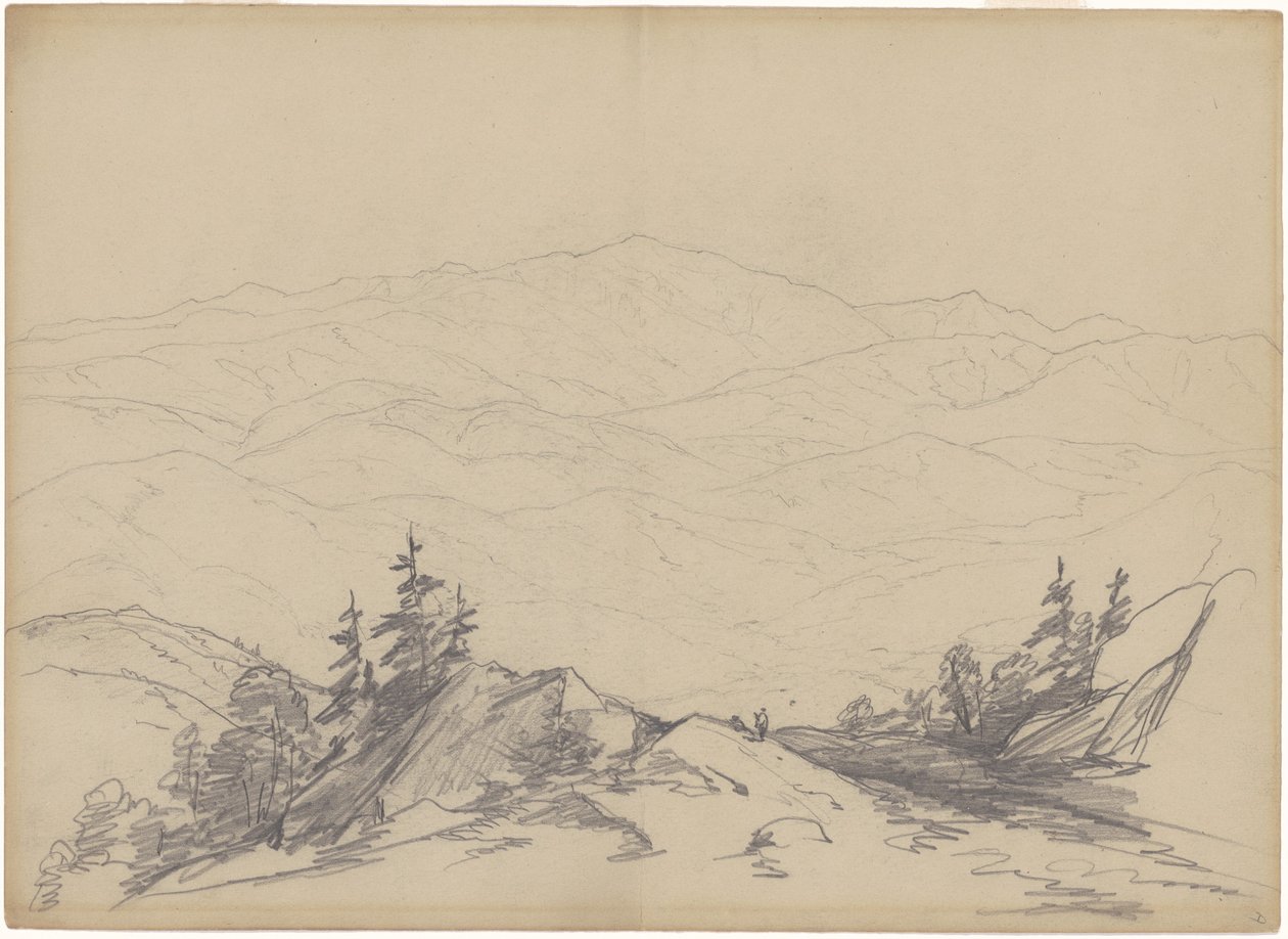 Paysage de Montagne - John William Casilear