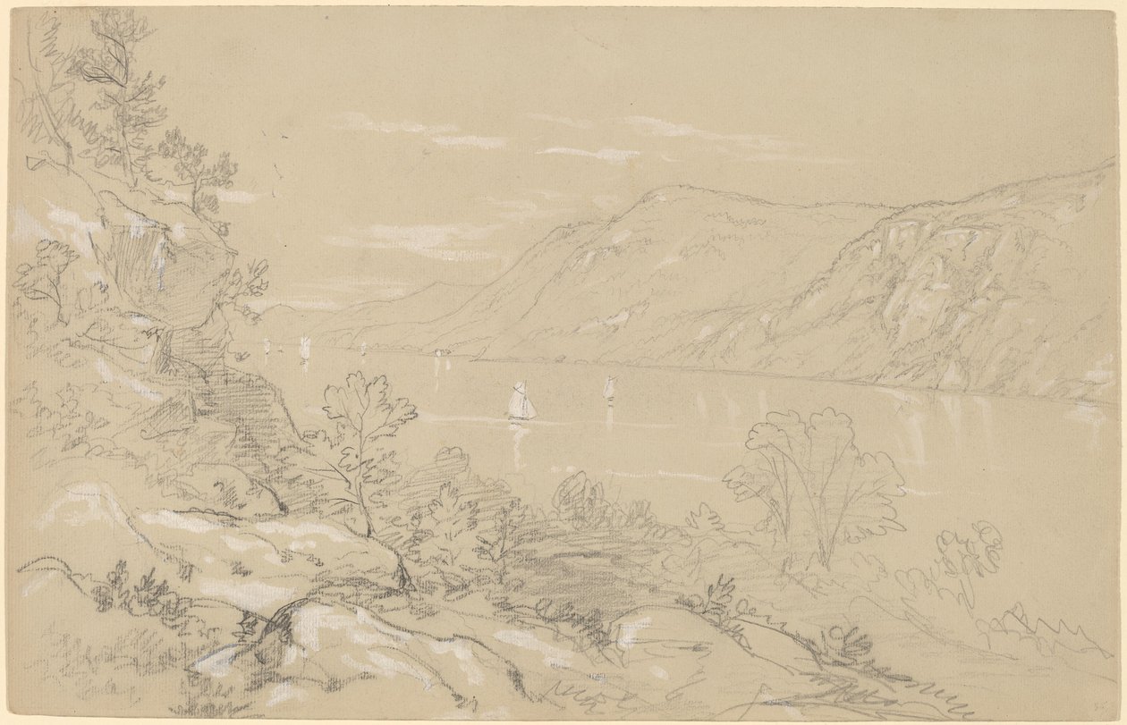 Nord depuis Storm King - John William Casilear