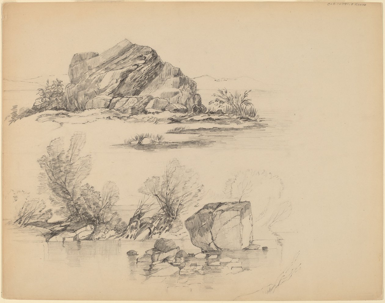 Rochers le long d