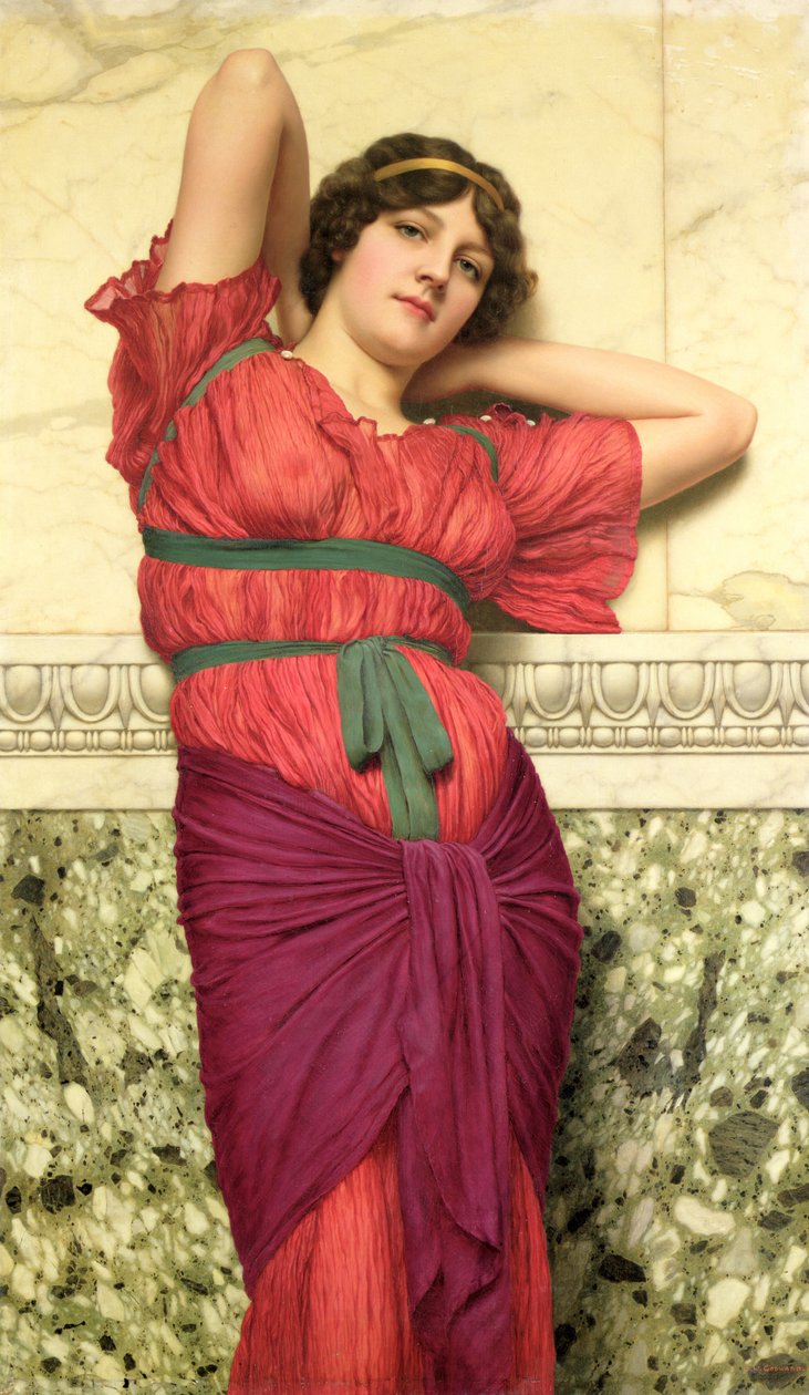 Contemplation - John William Godward