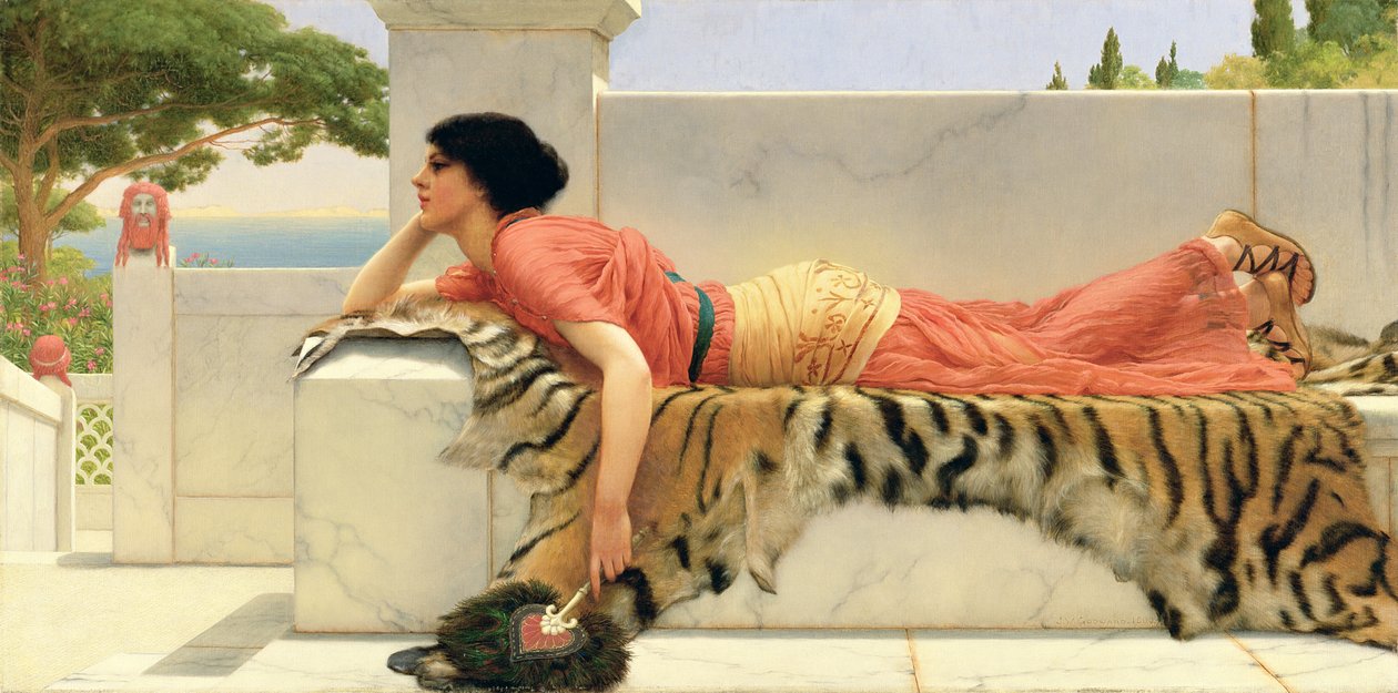 Attente - John William Godward