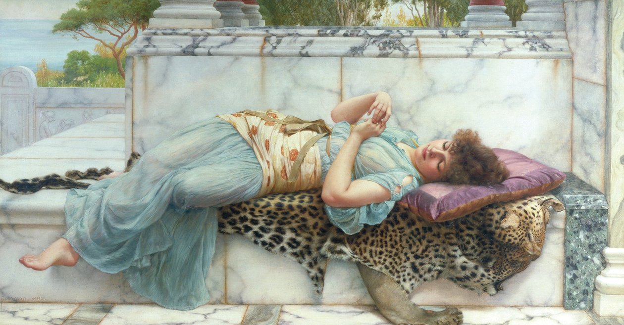 Les Fiancés, 1892 - John William Godward