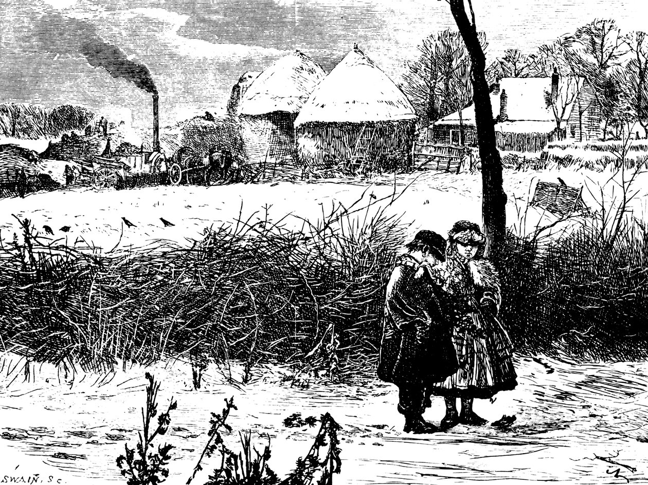 Hiver, années 1860 - John William North