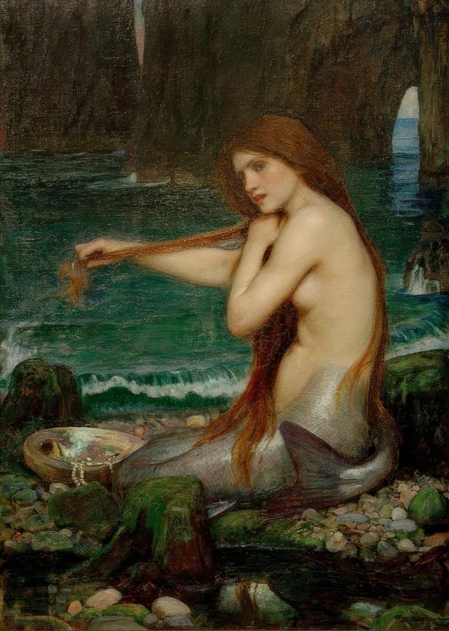 Une Sirène - John William Waterhouse