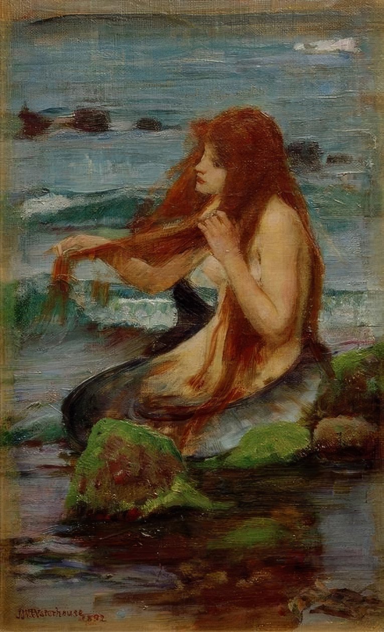 Une Sirène - John William Waterhouse