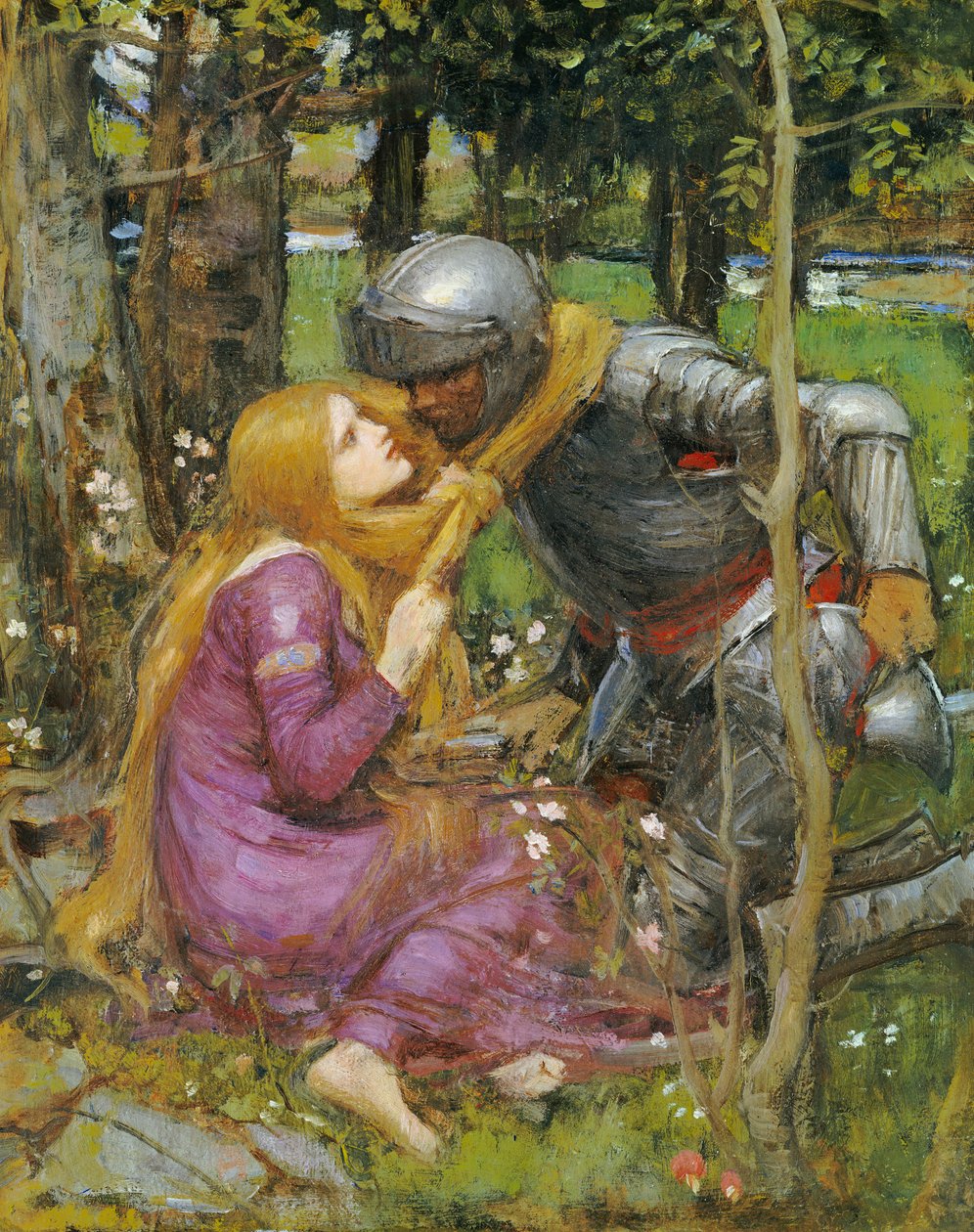 Une étude pour "La Belle Dame sans Merci", vers 1893 - John William Waterhouse