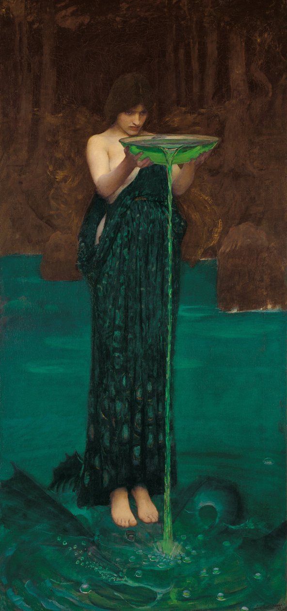 Circé Invidiosa, 1892 - John William Waterhouse