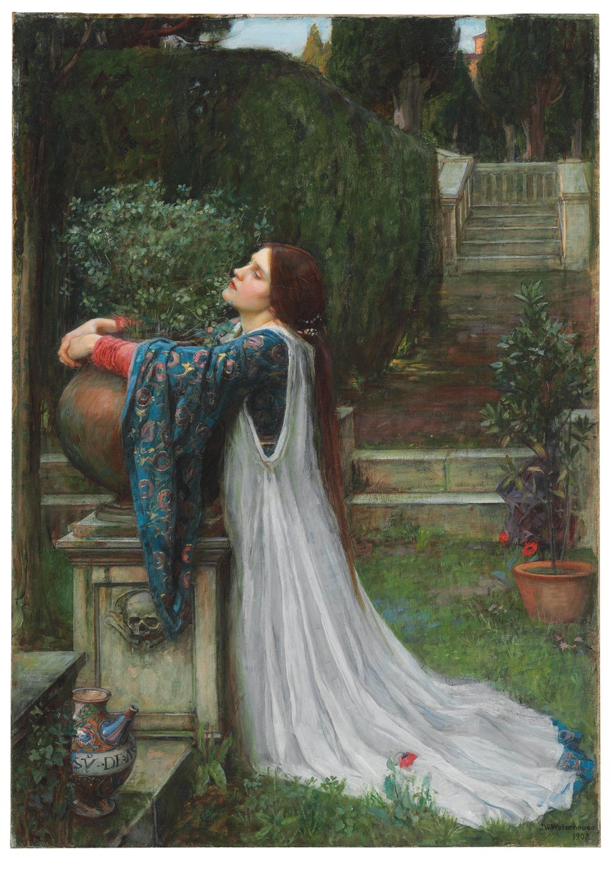 Isabella et le pot de basilic, 1907 - John William Waterhouse