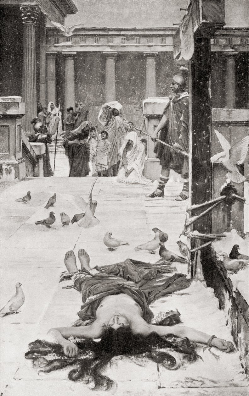 Le martyre de Sainte Eulalie, d