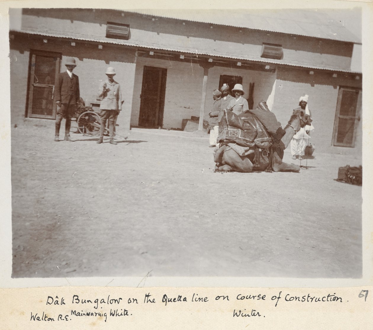 Province de Khorasan Razavi, Iran, vers 1908 (photo en noir et blanc) - John Williams Watson