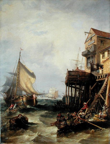 La Douane - John Wilson Carmichael