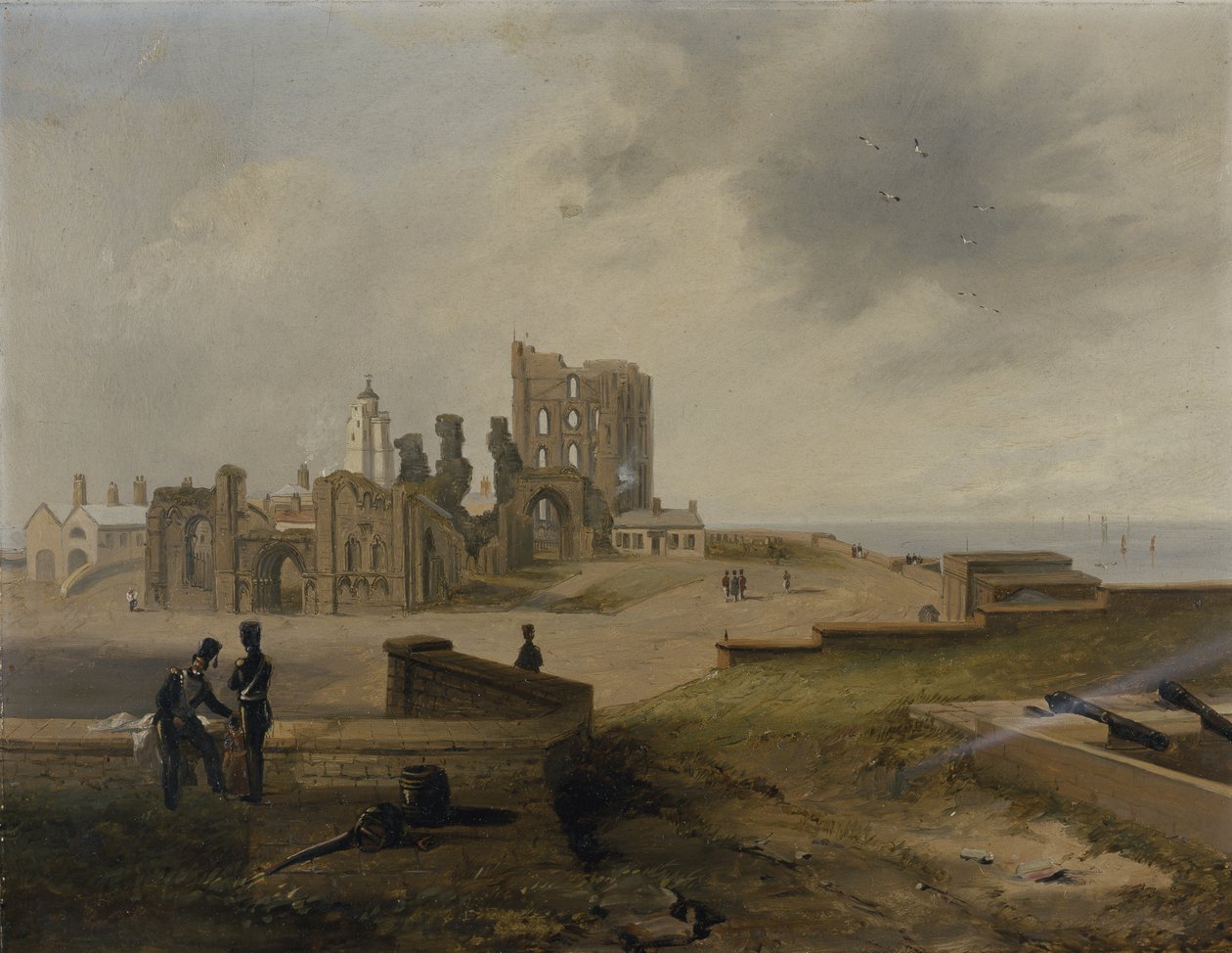Prieuré de Tynemouth depuis l