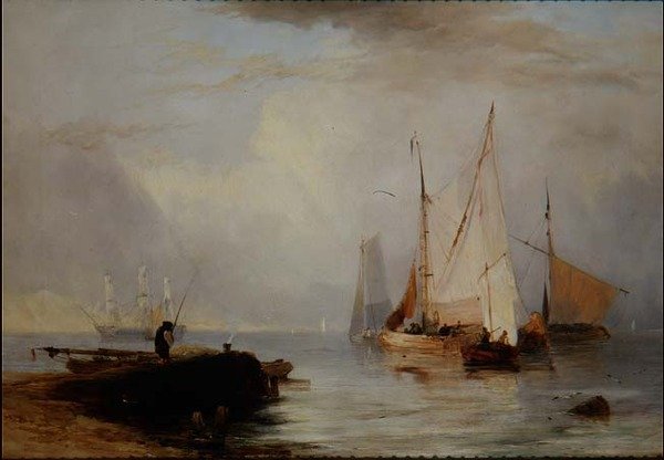 Scène de pêche dans le nord de l