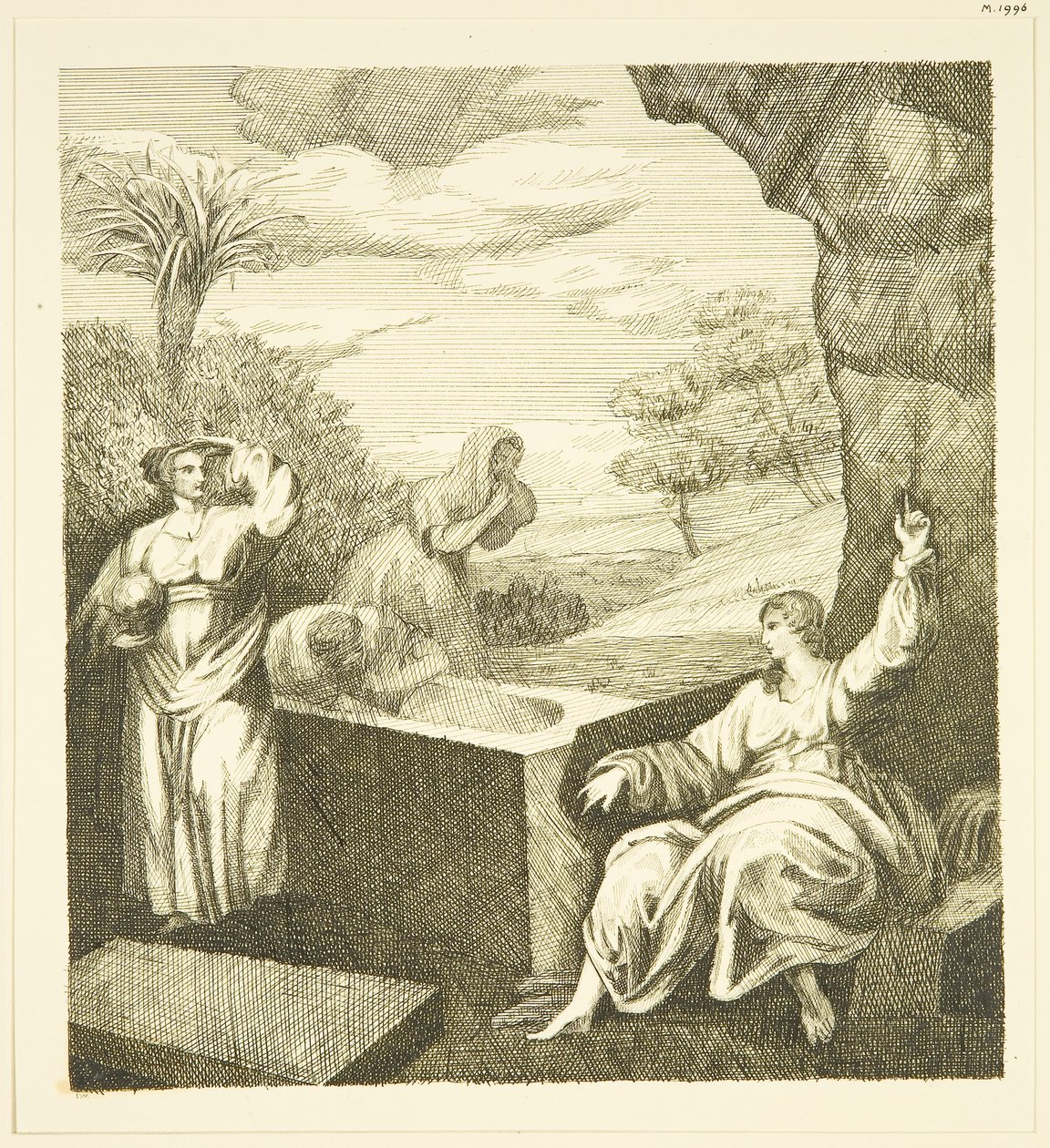 Retable de Hogarth - Ange au tombeau - John Withers
